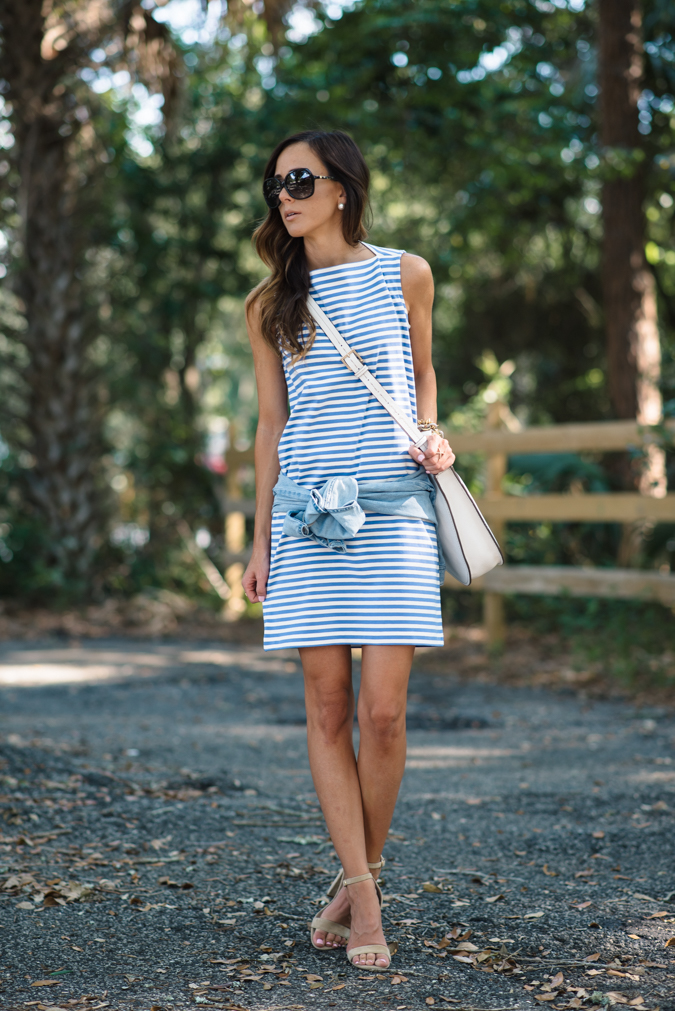 katespadesummerstyle, stripe everyday dress