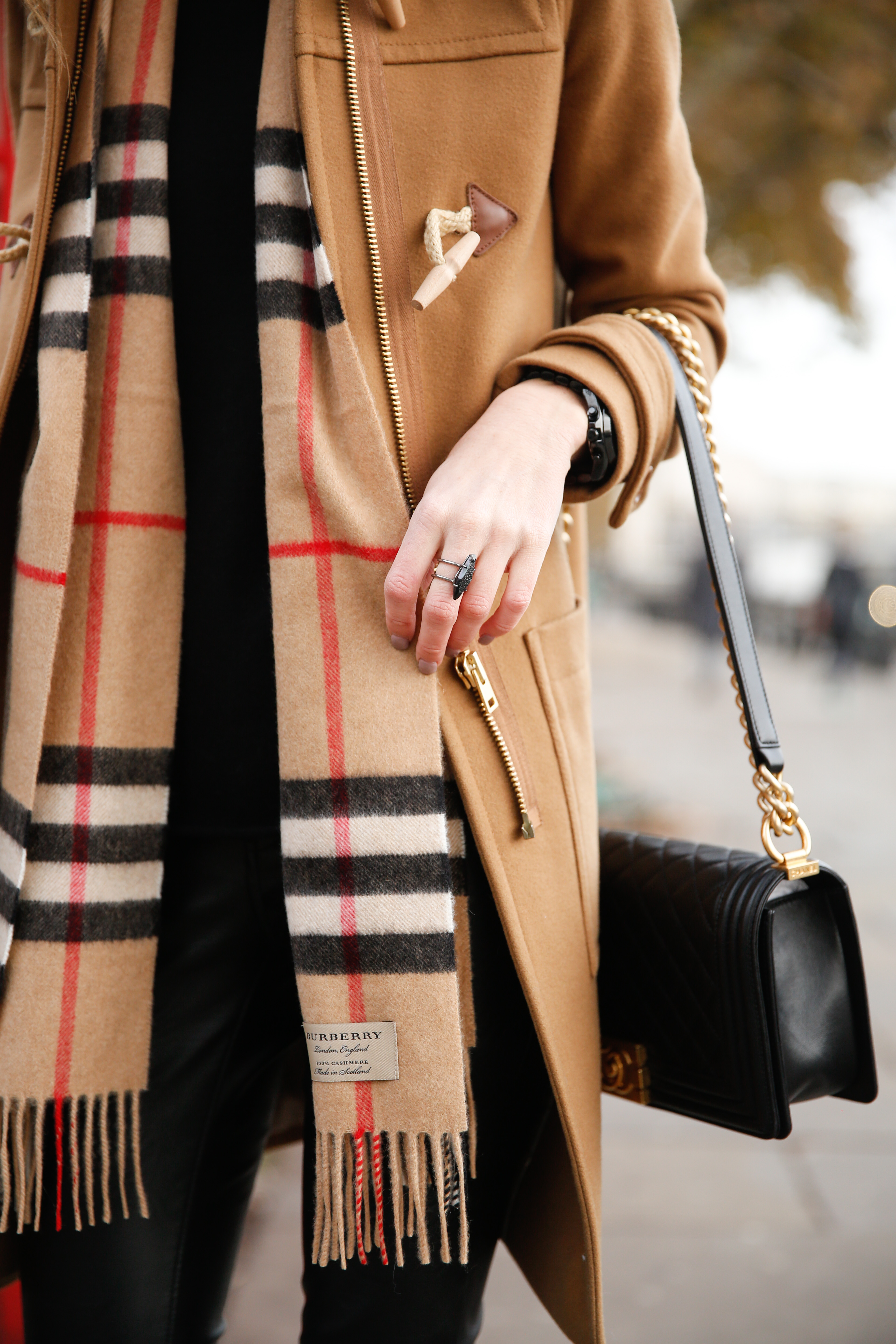 Bundled In Classic Burberry London | Alyson Haley