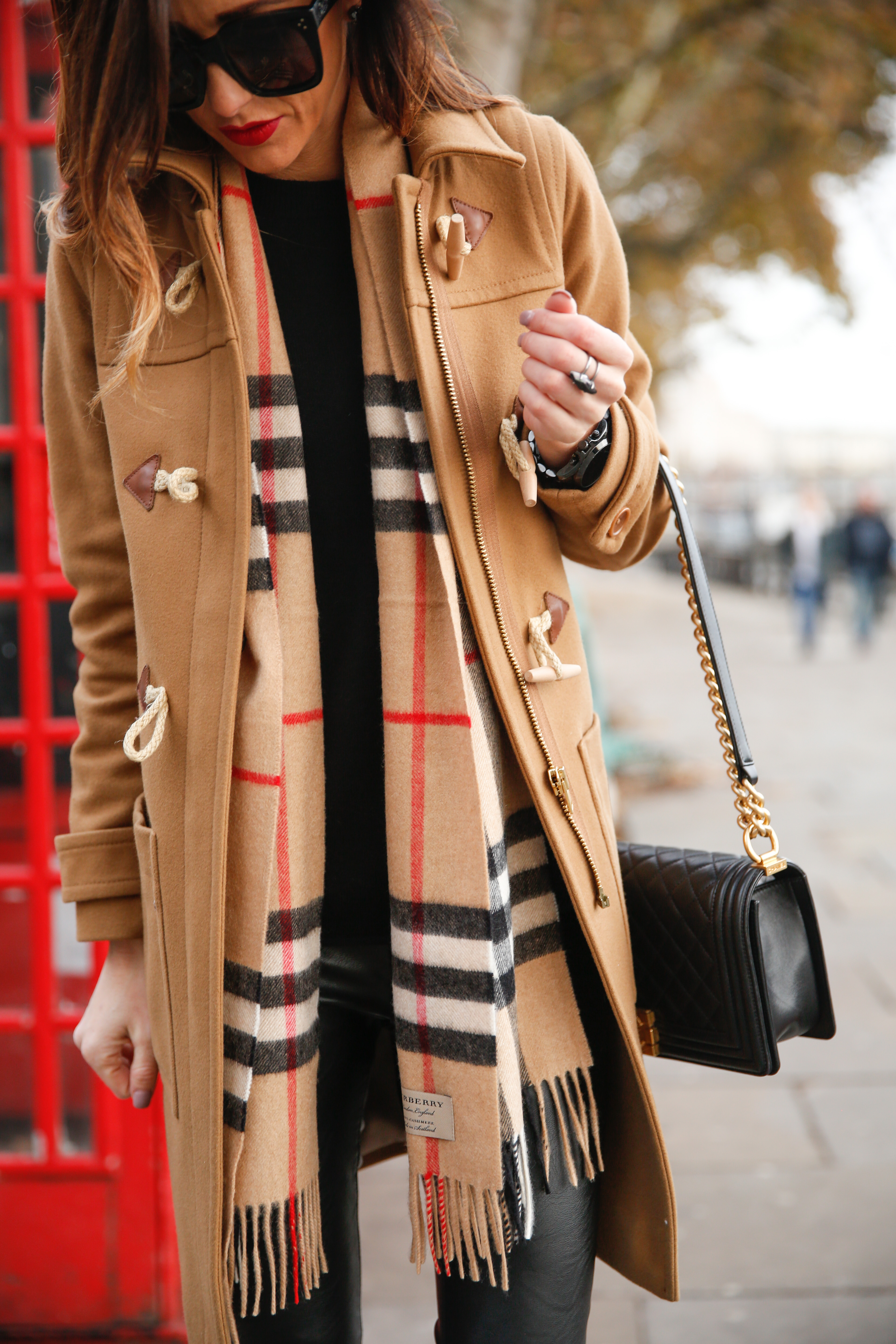 Bundled In Classic Burberry London | Alyson Haley