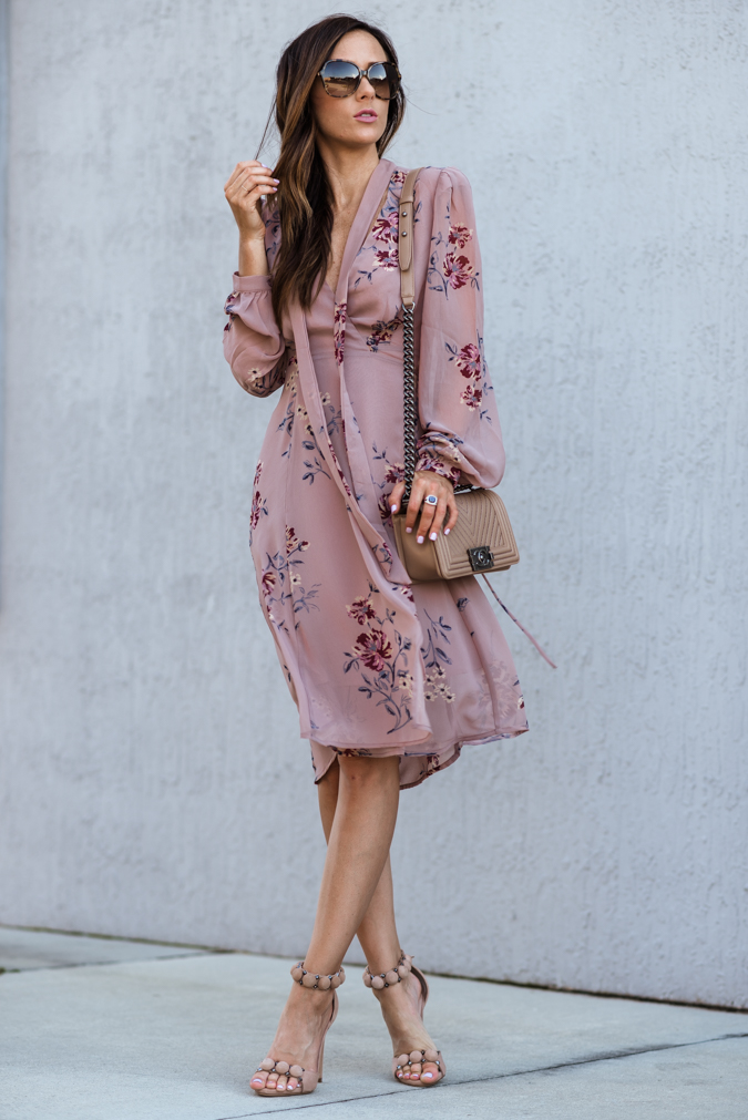 Floral Dress for Fall