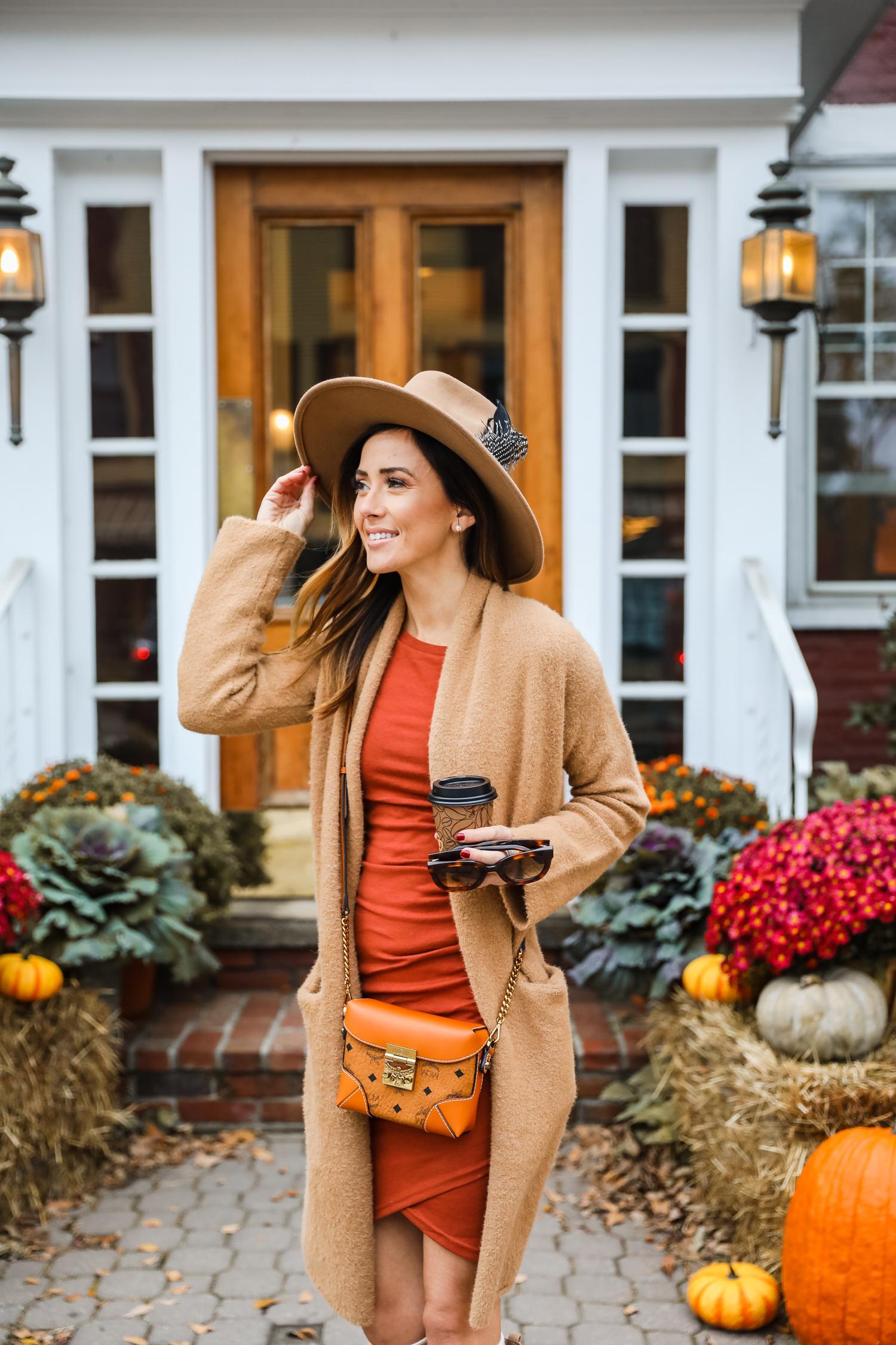 Sassy Long-Sleeve Dress Under $60 for Fall in Vermont