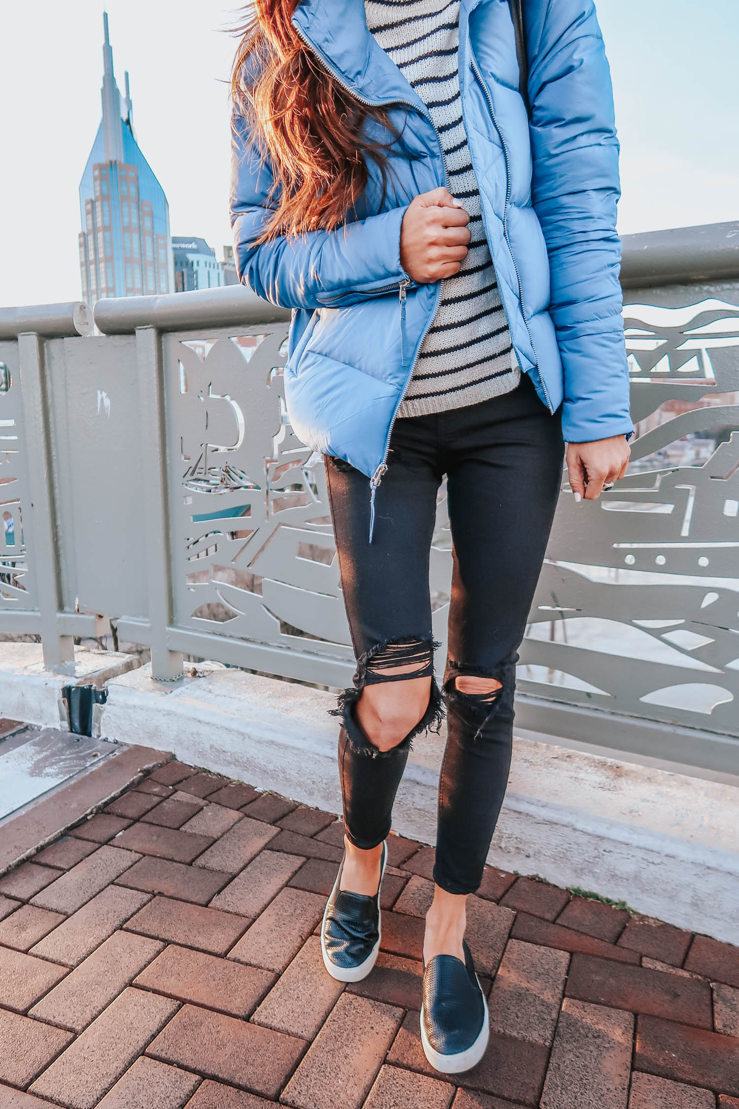 Stylish LuluLemon Nashville Skyline Leggings