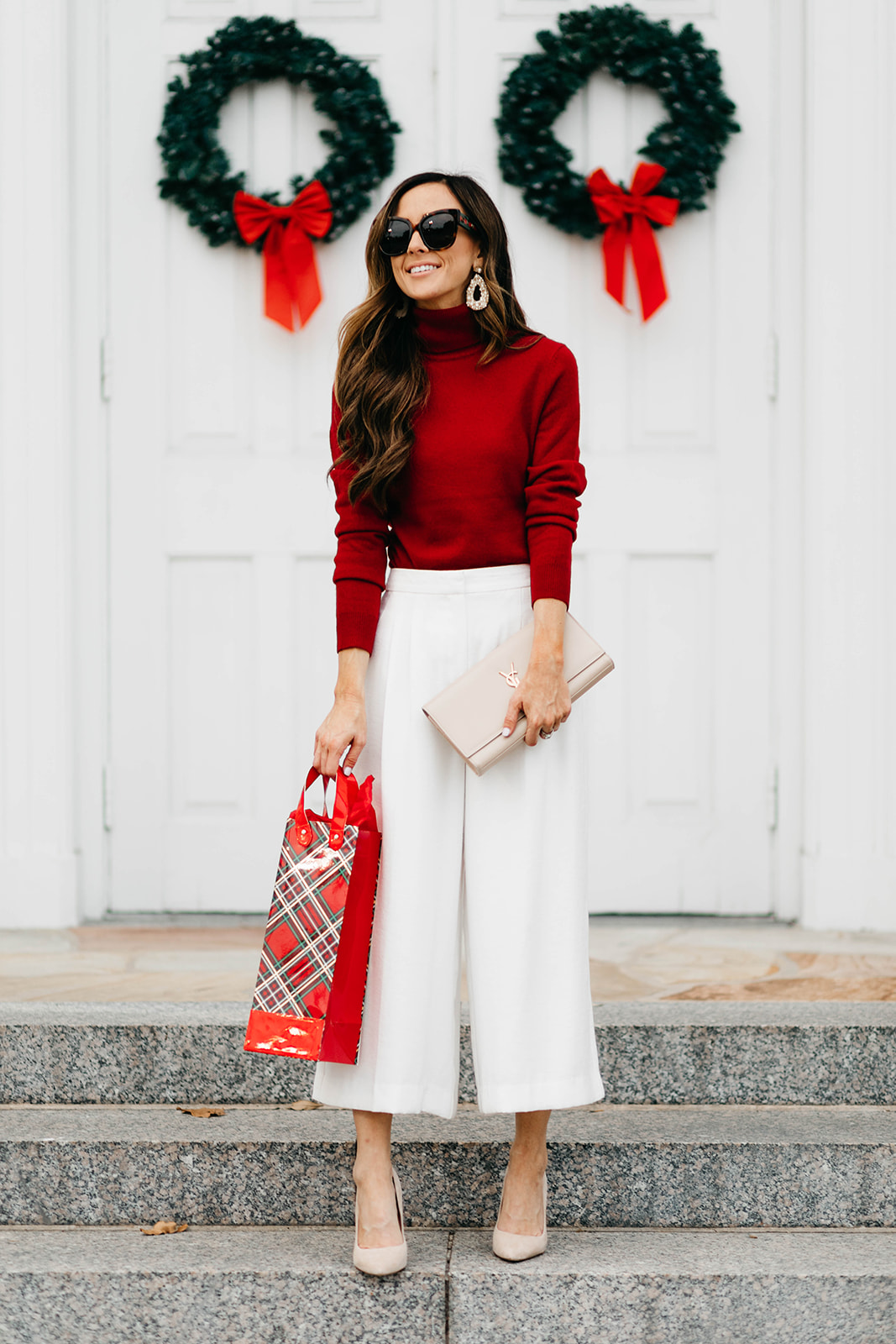 christmas red outfit